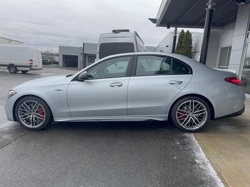 Cirrus Silver Metallic 2026 Mercedes-Benz AMG C 43 4MATIC