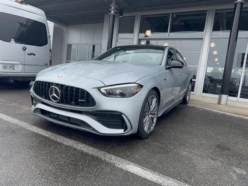 Cirrus Silver Metallic 2026 Mercedes-Benz AMG C 43 4MATIC