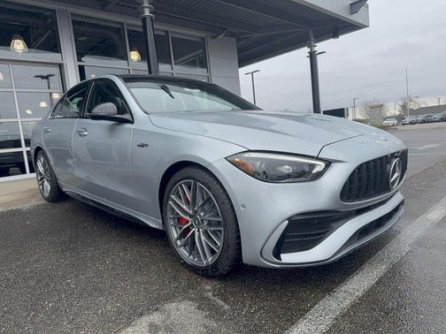 Cirrus Silver Metallic 2026 Mercedes-Benz AMG C 43 4MATIC