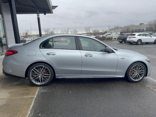 Cirrus Silver Metallic 2026 Mercedes-Benz AMG C 43 4MATIC