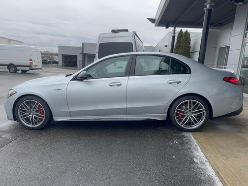 Cirrus Silver Metallic 2026 Mercedes-Benz AMG C 43 4MATIC