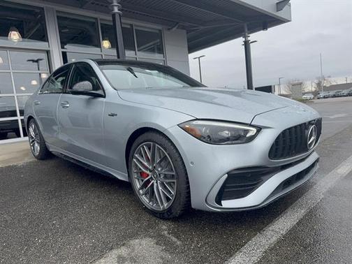 Cirrus Silver Metallic 2026 Mercedes-Benz AMG C 43 4MATIC