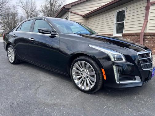 Black 2014 Cadillac CTS 2.0L Turbo Luxury