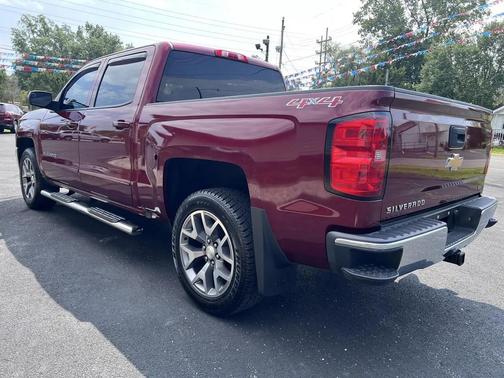 Maroon 2017 Chevrolet Silverado 1500 1LT