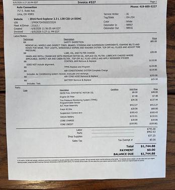 White 2016 Ford Explorer XLT