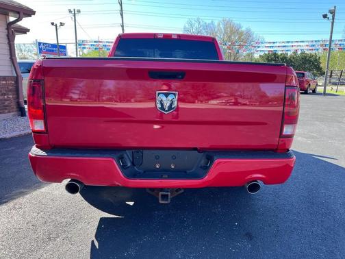 Red 2012 RAM 1500 Sport