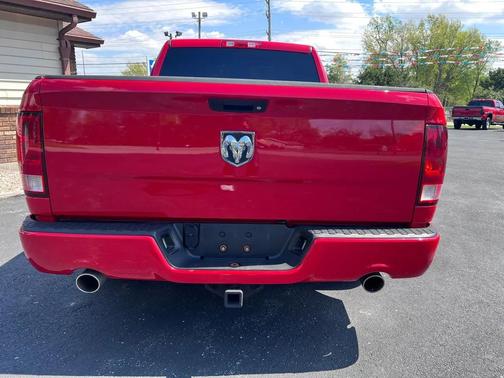 Red 2012 RAM 1500 Sport