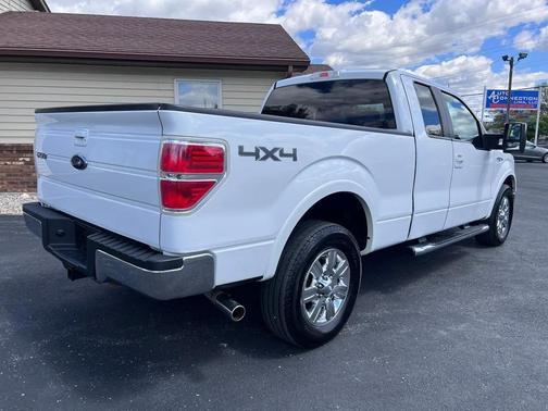 White 2009 Ford F-150 Lariat SuperCab