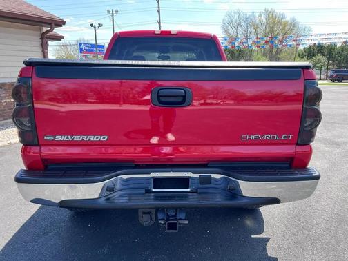 Red 2005 Chevrolet Silverado 2500 LT H/D Crew Cab