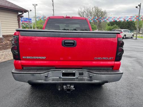 Red 2005 Chevrolet Silverado 2500 LT H/D Crew Cab