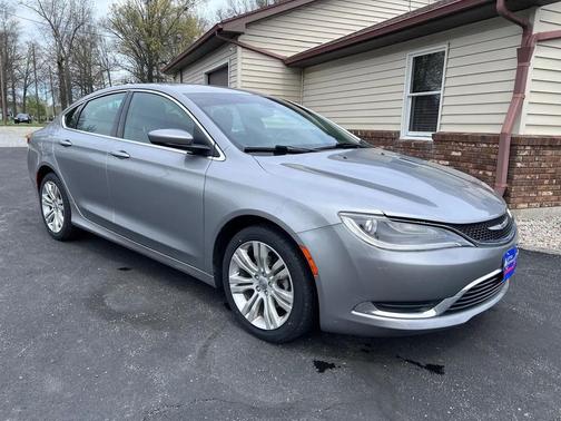 Billet Silver Metallic Clearcoat 2015 Chrysler 200 Limited