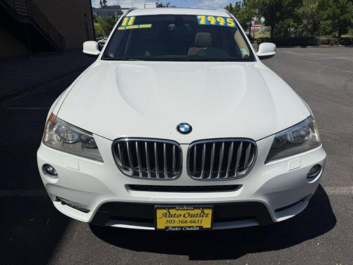 Alpine White 2011 BMW X3 xDrive28i