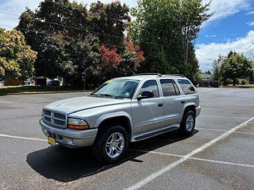 Bright Silver Metallic Clearcoat 2002 Dodge Durango R/T