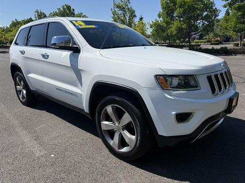 Bright White Clearcoat 2014 Jeep Grand Cherokee Limited