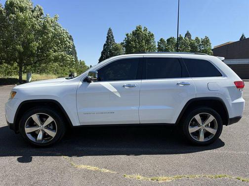 Bright White Clearcoat 2014 Jeep Grand Cherokee Limited