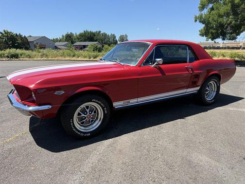 CANDY APPLE RED 1967 Ford Mustang Base