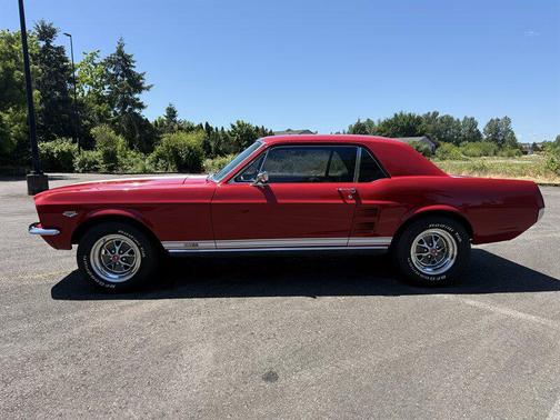 CANDY APPLE RED 1967 Ford Mustang Base