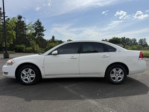 White 2008 Chevrolet Impala LS