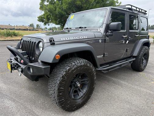 Granite Crystal Metallic Clearcoat 2014 Jeep Wrangler Unlimited Rubicon