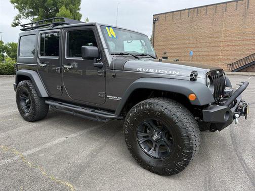 Granite Crystal Metallic Clearcoat 2014 Jeep Wrangler Unlimited Rubicon