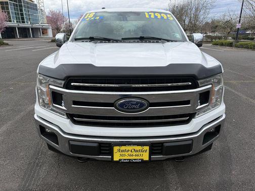 Oxford White 2018 Ford F-150 XLT