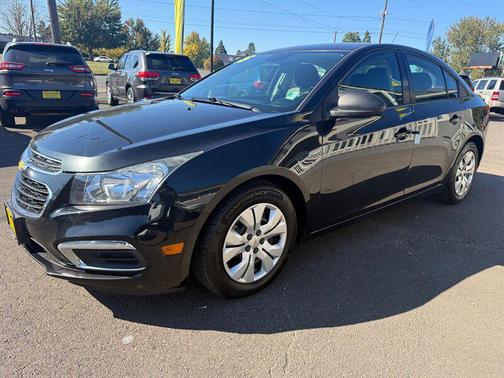Black Granite Metallic 2015 Chevrolet Cruze LS