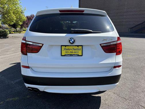 Alpine White 2013 BMW X3 xDrive35i