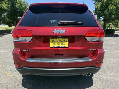 Deep Cherry Red Crystal Pearlcoat 2015 Jeep Grand Cherokee Limited