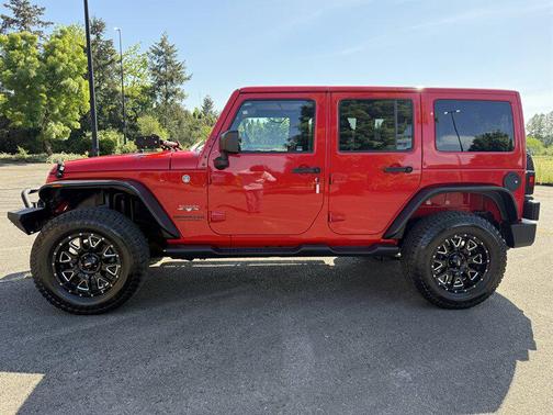 Firecracker Red Clear Coat 2016 Jeep Wrangler Unlimited Sahara