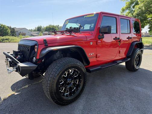 Firecracker Red Clear Coat 2016 Jeep Wrangler Unlimited Sahara