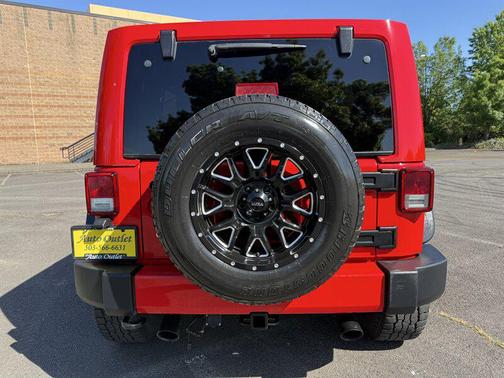 Firecracker Red Clear Coat 2016 Jeep Wrangler Unlimited Sahara