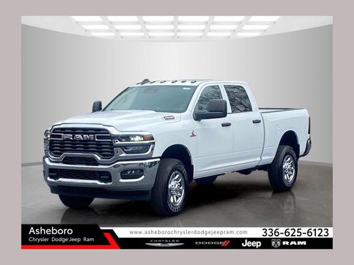 Bright White Clearcoat 2026 RAM 2500 Tradesman