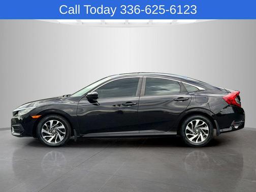 Black 2018 Honda Civic EX