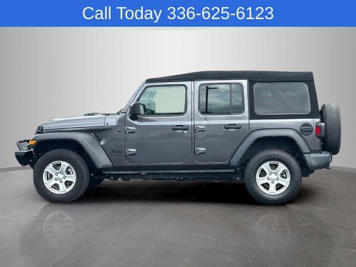 Granite Crystal Clearcoat Metallic 2022 Jeep Wrangler Unlimited Sport