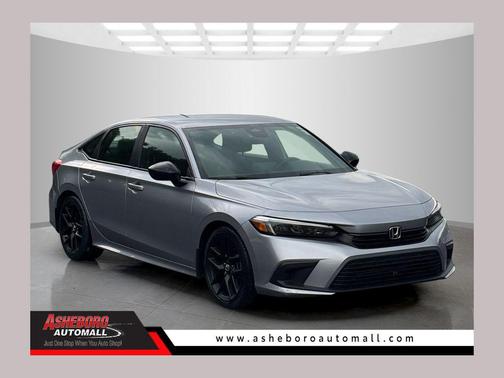 Silver 2023 Honda Civic Sport