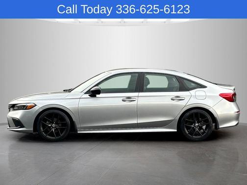Silver 2023 Honda Civic Sport