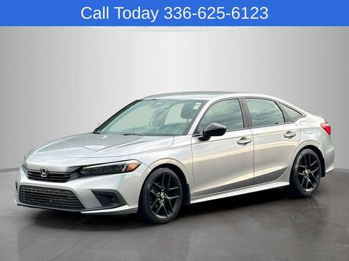 Silver 2023 Honda Civic Sport