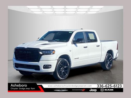 Bright White Clearcoat 2026 RAM 1500 Laramie
