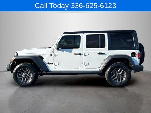 Bright White Clearcoat 2025 Jeep Wrangler Sport
