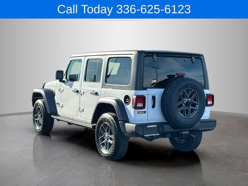 Bright White Clearcoat 2025 Jeep Wrangler Sport