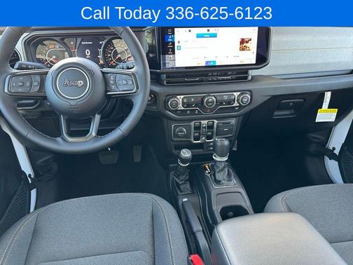 Bright White Clearcoat 2025 Jeep Wrangler Sport