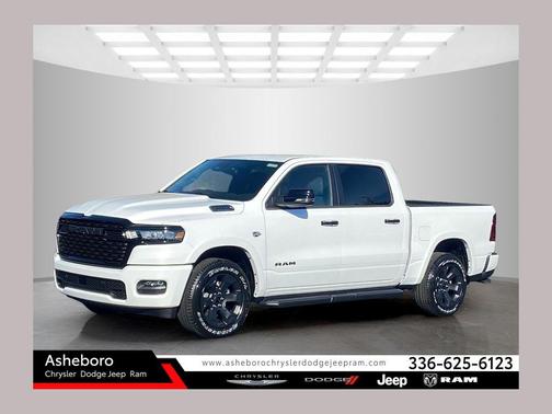 Bright White Clearcoat 2026 RAM 1500 Big Horn/Lone Star