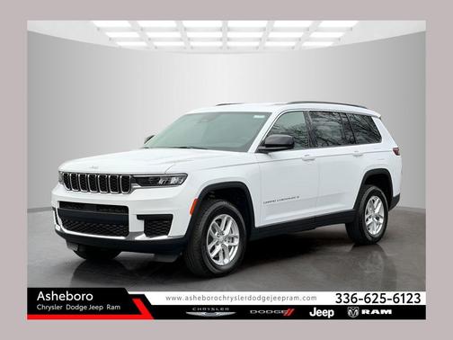 Bright White Clearcoat 2026 Jeep Grand Cherokee L Laredo
