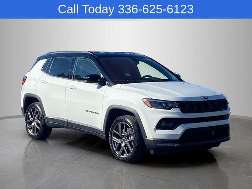 Bright White Clearcoat 2026 Jeep Compass Limited