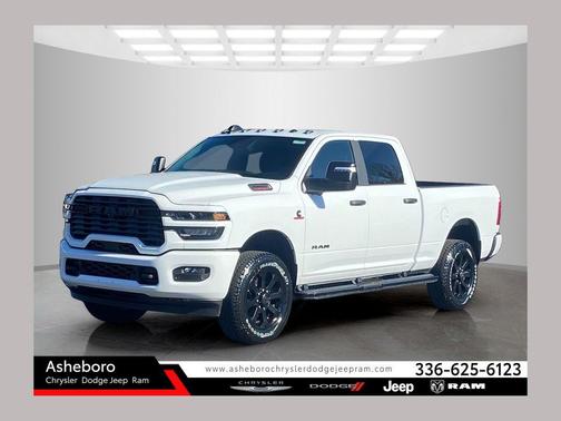 Bright White Clearcoat 2026 RAM 2500 Big Horn