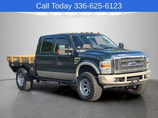 Green 2008 Ford F-350 King Ranch