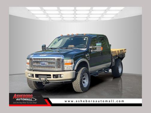 Green 2008 Ford F-350 King Ranch