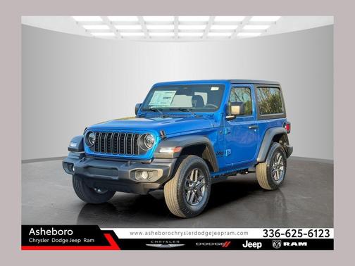 Hydro Blue Pearl 2026 Jeep Wrangler Sport