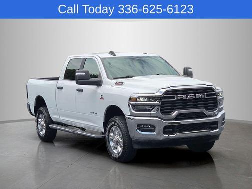Bright White Clearcoat 2025 RAM 2500 Big Horn