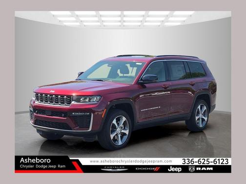 Velvet Red Pearlcoat 2026 Jeep Grand Cherokee L Limited